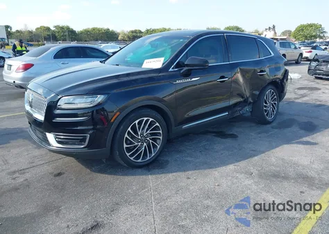 2019 Lincoln Nautilus Reserve z USA, uszkodzony, nr VIN 2LMPJ6L95KBL32302